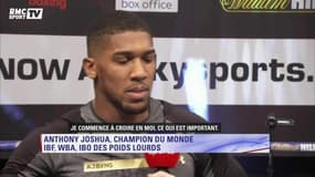 Dernier entraînement pour Anthony Joshua et Joseph Parker
