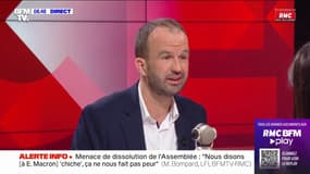 Affaire Boyard/Hanouna: "Il est inacceptable qu'un élu de la République, quelle que soit son étiquette politique, soit insulté sur un plateau de télévision", selon Manuel Bompard