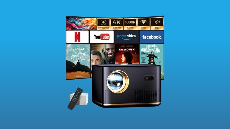Ce vidéoprojecteur Netflix est une perle rare sur le marché avec le prix chez Cdiscount 