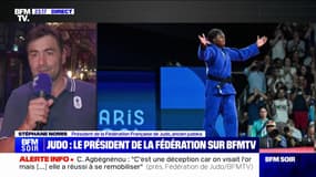 "C'est une déception, parce qu'on visait l'or": le président de la fédération française de Judo réagit à la médaille de bronze de Clarisse Agbegnenou