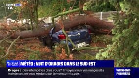 De violents orages se sont abattus sur le Sud-Est de la France