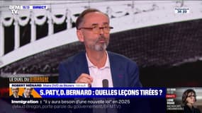 Racisme et antisémitisme au RN: "C'est résiduel, c'est un problème, (...) mais il y en a moins qu'avant", affirme Robert Ménard