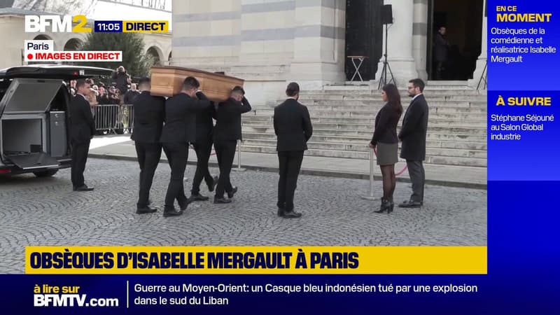 Les funérailles d’Isabelle Mergault célébrées au cimetière du Père-Lachaise