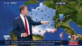 La météo pour ce mercredi 4 octobre 2017