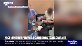 À Nice, la municipalité décide de fermer une rue du centre ville pour lutter contre la présence de toxicomanes