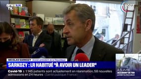 Pour Nicolas Sarkozy, les Républicains ont été "habitués à avoir un leader"