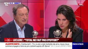 Carburants: les raffineurs "ne font pas d'effort", selon Michel-Édouard Leclerc
