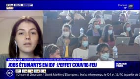 "Cumuler deux emplois du temps, ça met en péril nos études", juge la secrétaire nationale de l'Union des étudiants communistes