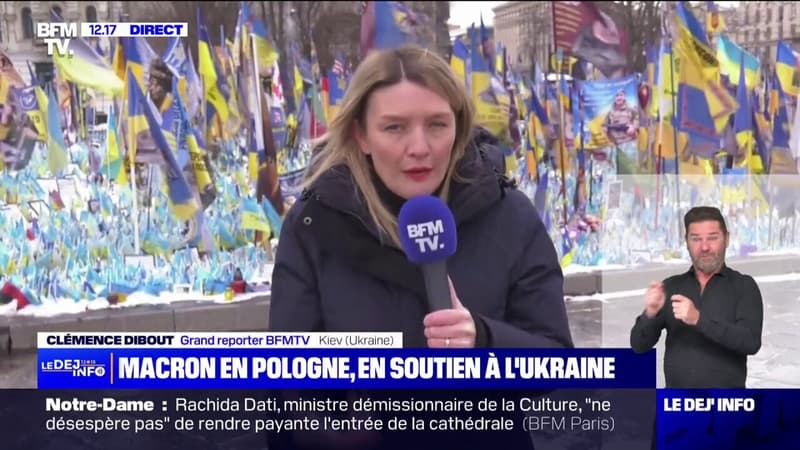 Soutien à l'Ukraine: Emmanuel Macron en Pologne pour évoquer le déploiement d'une 