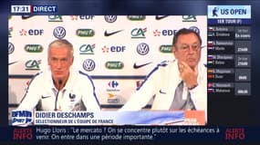 D. Deschamps - "Il faudra faire un sans-faute pour la première place"