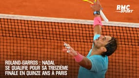 Roland-Garros : Nadal se qualifie pour sa 13e finale en 15 ans à Paris