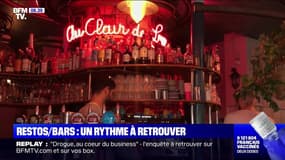 Avec leur réouverture, les bars et restaurants doivent retrouver le rythme