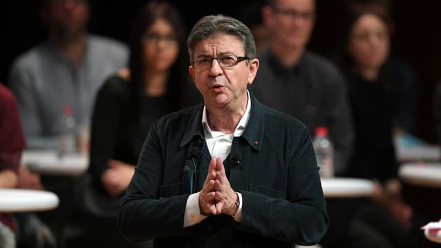 Jean-Luc Mélenchon à Strasbourg.