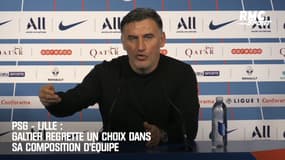 PSG – Losc : Galtier regrette un choix dans sa compo d’équipe