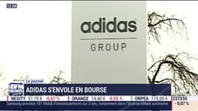 Adidas s'envole en Bourse