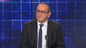 Laurent Nunez sur notre plateau le 18 octobre 2022. 