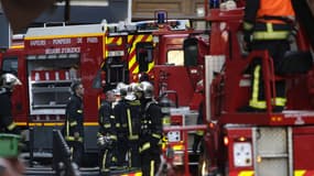 Un incendie criminel, vite éteint, s'est déclaré au petit matin ce mercredi dans le sous-sol du Palais de justice de Douai, important centre judiciaire du Nord, sans faire de victime et de dégâts majeurs - Pompiers - Photo d'illustration