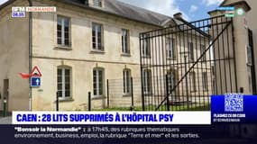 Caen: 28 lits supprimés à l'hôpital psychiatrique