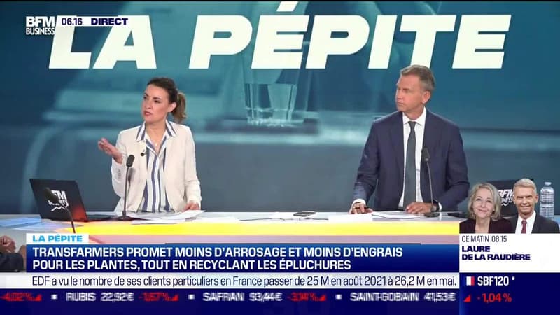 La pépite : Transfarmers promet moins d'arrosage et d'engrais pour les plantes, tout en recyclant les épluchures - 30/06