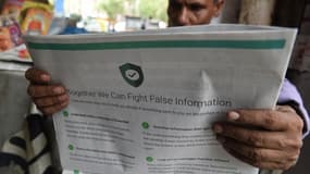 WhatsApp a lancé une campagne de communication en Inde au sujet de l'épineux problème des fake news sur son application.