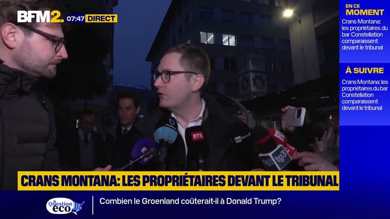 Crans Montana: Maître Romain Jordan, avocat des parents de l'une des victimes de l'incendie, réclame "des réponses" pour les familles