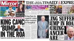 Les unes de la presse britannique, le 28 mars 2025.