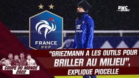 Equipe de France : "Griezmann a les outils pour briller au milieu", explique Piocelle