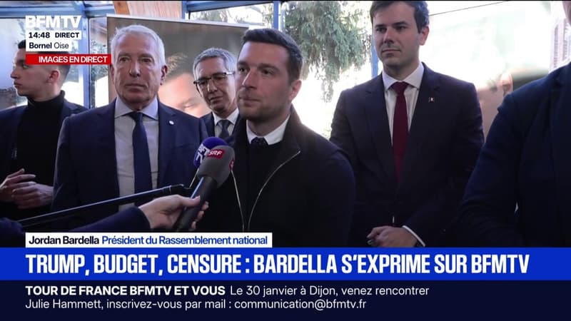 Jordan Bardella: "Mon ambition est d'être chef d'un gouvernement"