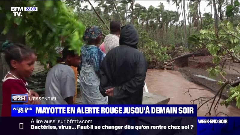 Mayotte: ce village partiellement épargné par Chido n'a pas échappé à la tempête Dikeledi