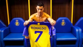Cristiano Ronaldo dans le vestiaire de Al-Nassr