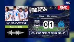 Bordeaux 0-1 OM : le goal replay de la première victoire marseillaise chez les Girondins depuis 1977 avec les commentaires RMC