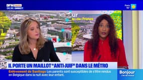 Paris: le parquet ouvre une enquête après le port d'un maillot floqué "anti juif" dans le métro