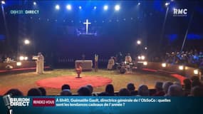 "Vous êtes les pierres vivantes de cette cathédrale": Notre-Dame toujours fermée, la messe de minuit déplacée dans un cirque en présence de l'Archevêque de Paris