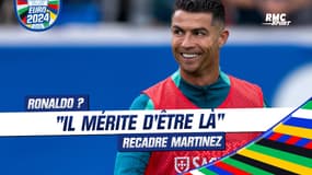 Portugal : "Ronaldo est là car il le mérite" insiste Roberto Martinez