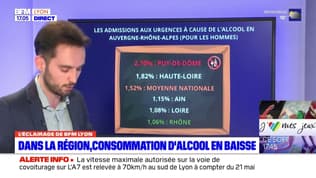 L'éclairage de BFM Lyon: la consommation d'alcool en baisse en Auvergne-Rhône-Alpes