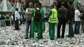 A Paris, les éboueurs étaient 150 à manifester (photo d'illustration).