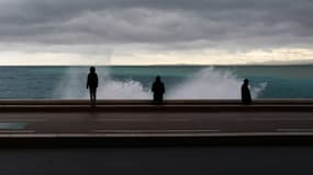 Tempête à Nice, le 2 mars 2020 (illustration)