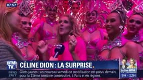 Quand Céline Dion chante "La vie en rose" dans les coulisses du Moulin Rouge