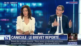 Canicule: Le Brevet reporté