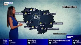 Météo Paris Ile-de-France: retour des averses, seulement 21°C dans la capitale