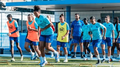 L'équipe féminine de l'OM. 