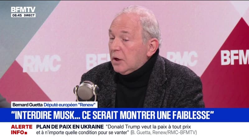 "L'Union européenne doit devenir une union politique", estime Bernard Guetta, député Renew