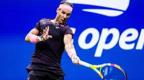 Rafael Nadal pendant l'US Open 2022