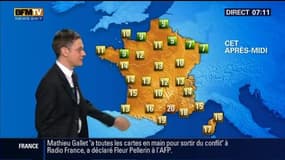 La météo pour ce samedi 4 avril 2015