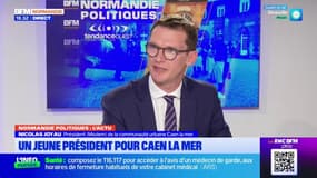 Calvados: Nicolas Joyau, nouveau président de la communauté urbaine de Caen la mer