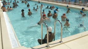 Piscine extérieure en région parisienne
