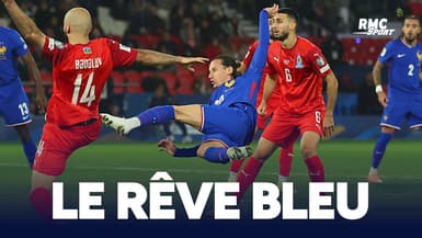 France 3-0 Azerbaïdjan : "Des étoiles pleins les yeux" sourit Thauvin après son but