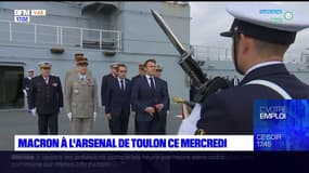 Toulon: Emmanuel Macron en visite ce mercredi 