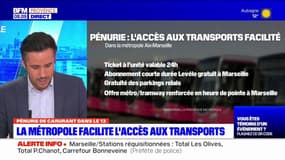 Pénurie de carburant: la métropole facilite l'accès aux transports