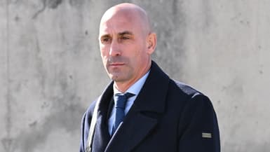 Luis Rubiales au tribunal de Madrid, le 3 février 2025.